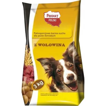 Krmivo pro psa KRMIVO SUCHÉ KRMIVO PRO PSY S HOVĚZÍM MASEM 3kg - KOMPLETNÍ