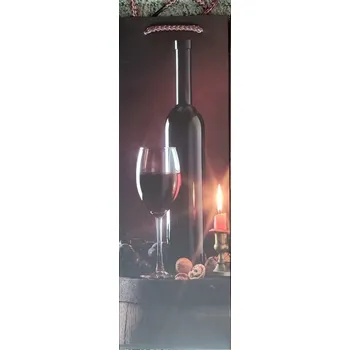 Dárková taška Papírová taška na láhev 07