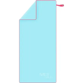 Ručník Ručník z mikrovlákna NILS aqua NAR13 světle modrý/růžový