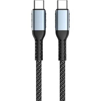 Datový kabel Rychlonabíjecí duální USB C kabel 1 m 100W 5A ultrarychlý nabíjecí PD kabel USB 2.0 datový kabel 48V 480 Mb/s nabíjecí a synchronizační kabel
