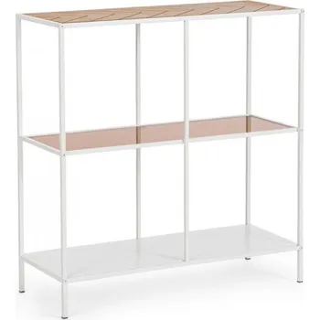 Konzolový stolek BIZZOTTO Konzolový stolek HALDOR bílý