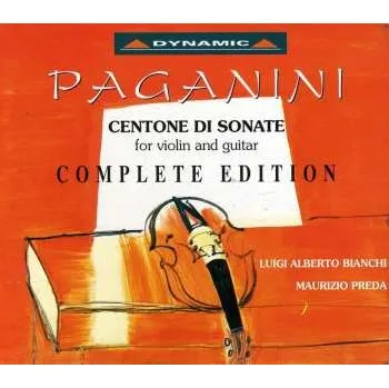 Zahraniční hudba 3CD/Box Set Niccolò Paganini: Centone Di Sonate For Violin And Guitar - Complete Edition 1996 Gesamtaufnahme