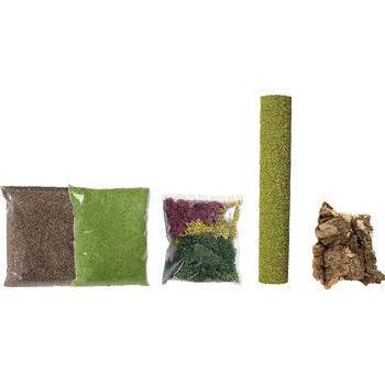 Modelová železnice NOCH 60803 startovací sada krajina