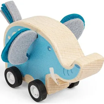 Hračka pro nejmenší Bigjigs Toys Natahovací zvířátko Slon