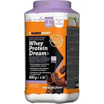 Protein Syrovátkový protein Dream NAMEDSPORT 800g Protein ve formě brownie