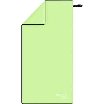 Ručník Ručník z mikrovlákna NILS aqua NAR11 zelený/černý