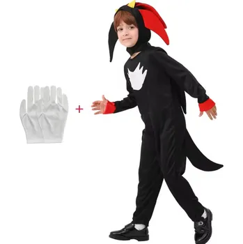 Karnevalový kostým Kostým Sonic Shadow The Hedgehog Cosplay Velikost: L