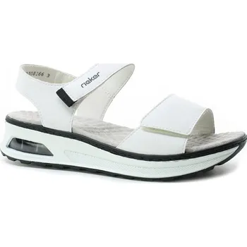 Dámské sandále RIEKER 65663-80 white, dámské sandály vel.41 (RIEKER 65663-80 white)