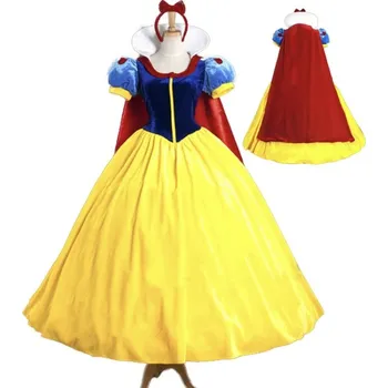 Karnevalový kostým Kostým princezna - Sněhurka Velikost: Deti M (122-128)