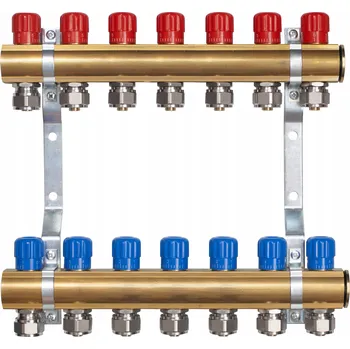 rozdělovač topení Rozdělovač BraxTherm pro 7 okruhů