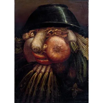 Plakát Plakát, Obraz - Portrait with vegetables (The Maraicher), Arcimboldo, Giuseppe