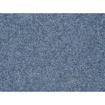 Koberec Real New Orleans 539 GEL modrý Šíře role: 4 m Vzorek zdarma