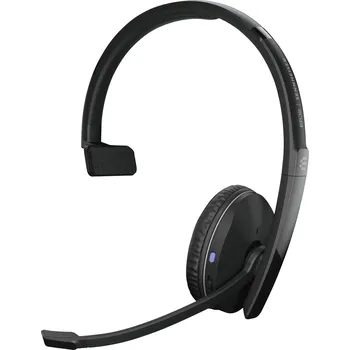 Sluchátka EPOS 1000896 Headset uzavřená (Over Ear) Bluetooth® mono černá Potlačení hluku regulace hlasitosti, Vypnutí zvuku mikrofonu telefon