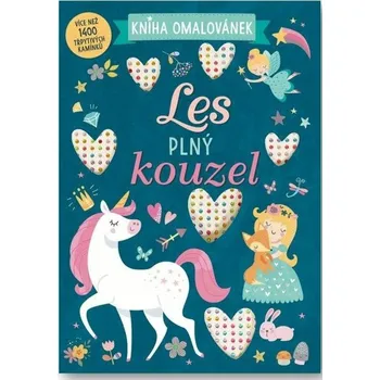 Les plný kouzel Kniha omalovánek - 978-80-256-3868-2