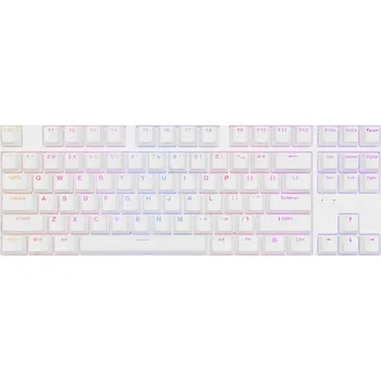 Klávesnice Genesis Thor 404 (Gateron Yellow Pro), bílá, US (NKG-2070)