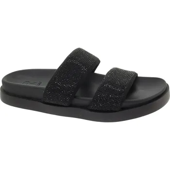 Dámské pantofle RIEKER Dámské černé pantofle s kamínky W1451-01-255 Velikost 42