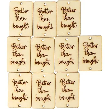 Nášivka Natana dřevěná nášivka 3x2cm Better than bought