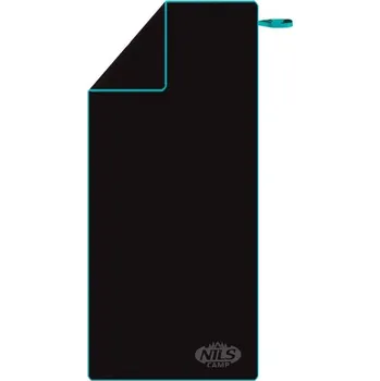 Ručník Ručník z mikrovlákna NILS NCR13 černý/modrý