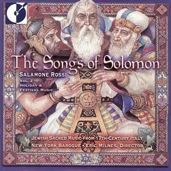 Zahraniční hudba CD Salomone Rossi: The Songs Of Solomon, Vol. 2 (Holiday And Festival Music) 2001