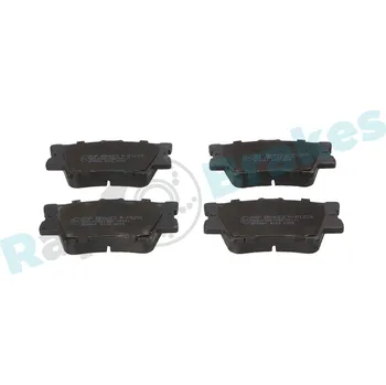 Brzdová destička Sada brzdových destiček, vždy 4 kusy v sadě RAP BRAKES R-P1216