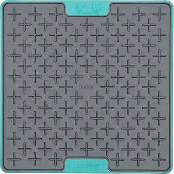 Obleček pro psa United Pets Lízací podložka pro psy LickiMat Buddy šedá