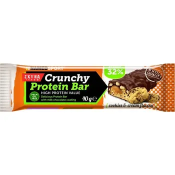 Proteinová Tyčinka Crunchy Protein Bar 32% NAMEDSPORT 40g sušenka