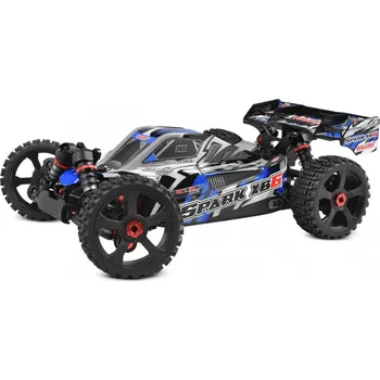 RC model auta TEAM CORALLY SPARK XB-6S - BUGGY 4WD - RTR - modrá
