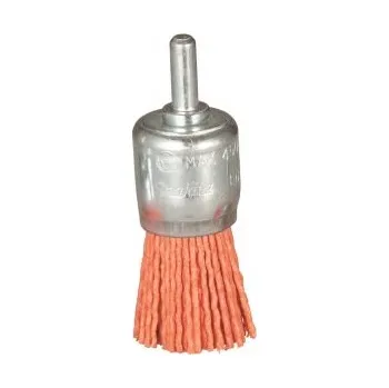 kartáč na vrtačku štetcový kartáč z nylonu,hrubý,válcová stopka,19mm