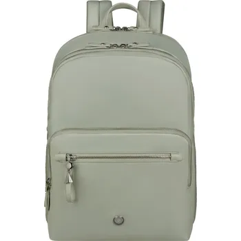 Městský batoh Samsonite batoh látkový Karissa Evo Slim 14,1" šedo zelený 151683-2017 sage green