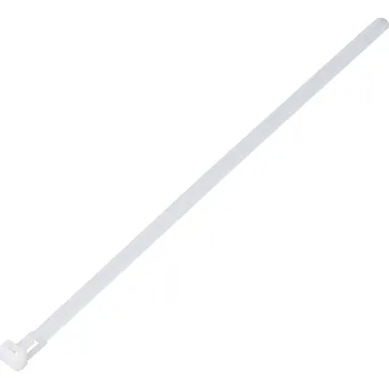 Stahovací páska TRU COMPONENTS TC-13340644, TC-RC-250-7.6-N, stahovací pásky, 7.6 mm, 250 mm, přírodní, rozpojitelná, chemická odolnost, 100 ks