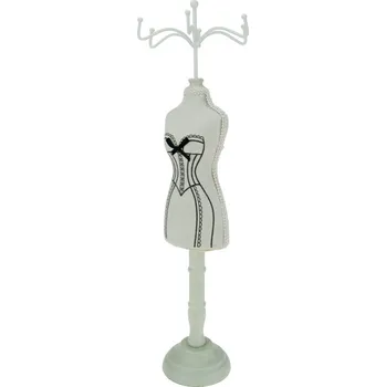 Šperkovnice Dřevěný stojánek na šperky krejčovská panna v šatech 39 cm (Stojánek na šperky ze dřeva)