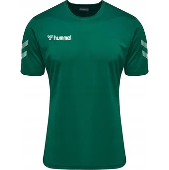 Chlapecké tričko Hummel dětské tričko zelené polyester velikost 152