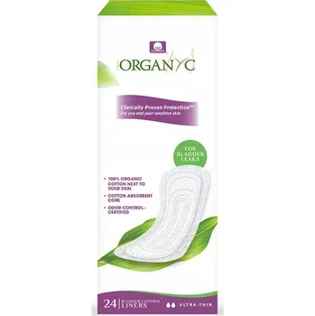 Menstruační vložka Organyc, Hygienické vložky, 24 kusů
