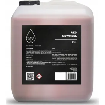 autokoberec Čistič kol RED dewheel - odstraňovač železa 25 l