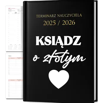 Kalendář Knižní kalendář 2026 A5 FunnyCase černý