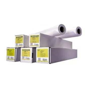 Plotrový papír HP 1067/67.5/Heavyweight Coated Paper, potahovaný, 42", Q1956A, 130 g/m2, papír, 1067mmx67.5m, bílý, pro inkoustové tiskárny, role