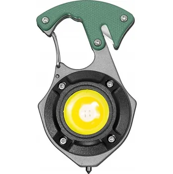 Svítilna Mini LED svítilna Přívěsek W5143 Typ C se 2 bity, zelená