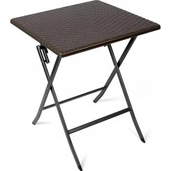 Zahradní stůl Stůl VANAGE plast čtvercový 61,5 x 61,5 x 73 cm