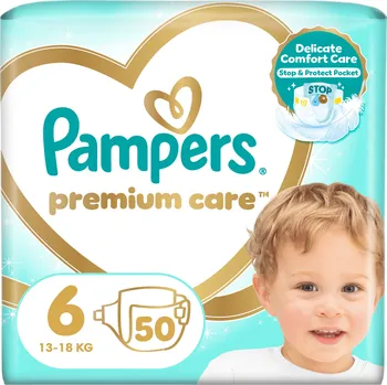 Plena Plenkové Kalhotky Pampers Premium Care Velikost 6 50 ks