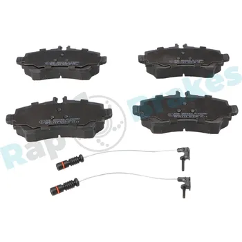 Brzdová destička Sada brzdových destiček, vždy 4 kusy v sadě RAP BRAKES R-P0380