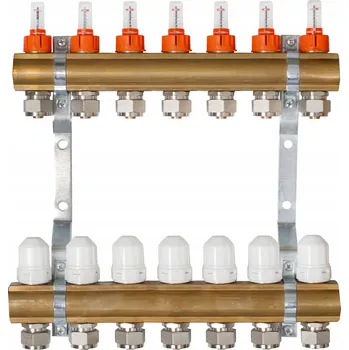 rozdělovač topení Rozdělovač BraxTherm pro 7 okruhů