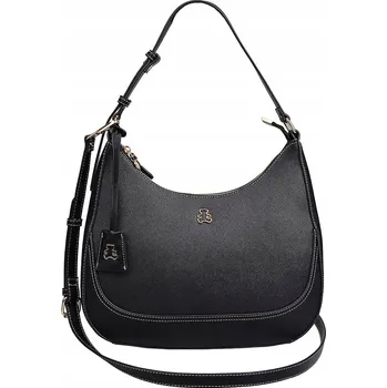 Kabelka Lulu Castagnette kabelka typu vak, eko kůže, černá