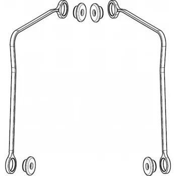 Zavazadlo na motocykl Popruh víka shad d1b6tir pro sh58x/sh59x