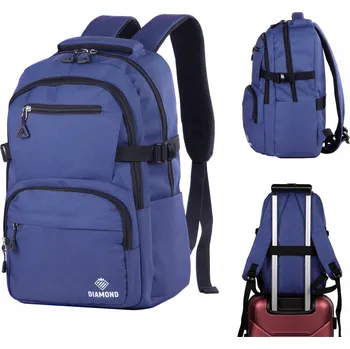 Sportovní batoh BATOH do letadla CESTOVNÍ MĚSTSKÝ příruční zavazadlo KABINOVÝ lehký DIAMOND