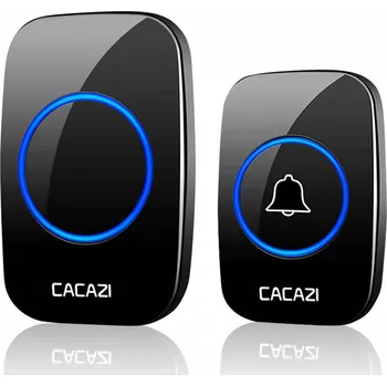 Domovní zvonek Bezdrátový zvonek Cacazi s dosahem 300 m a hlasitostí 115 dB