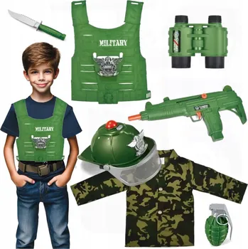 Karnevalový kostým Kostým Voják Super-O, univerzální velikost