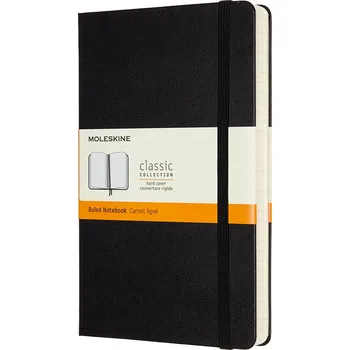 Diář Moleskine, Linkovaný zápisník Moleskine Classic tvrdá vazba L 400 stran černý - Formadore