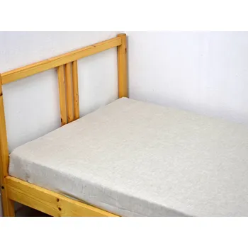 Prostěradlo Snový svět Oatmeal prostěradlo na jednolůžko - 100% LEN Upevnění prostěradla: Rovné