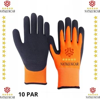 Pracovní rukavice Rukavice NAT&LUKCAR FOAM Pěna 8/M velikost 8 - M 10 párů