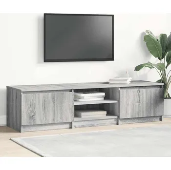 Televizní stolek vidaXL TV stolek 140 x 40 x 35,5 cm kompozitní dřevo [800648] Barva: šedá sonoma